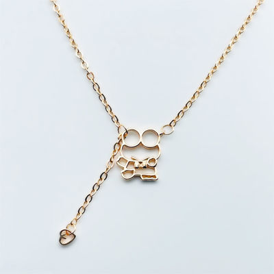 图片 [925純銀]Keroppi x 荷葉吊飾項鍊