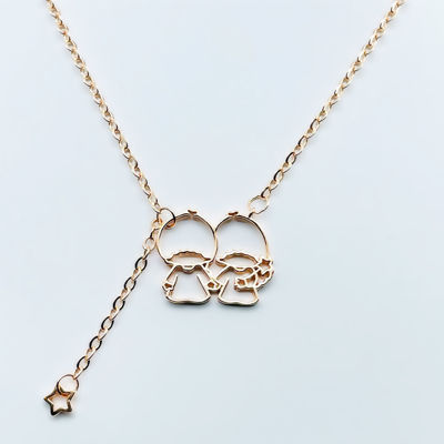 图片 [925純銀]Little Twin Stars x 星星吊飾項鍊