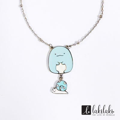 图片 角落生物 - 蜥蝪純銀925項鏈