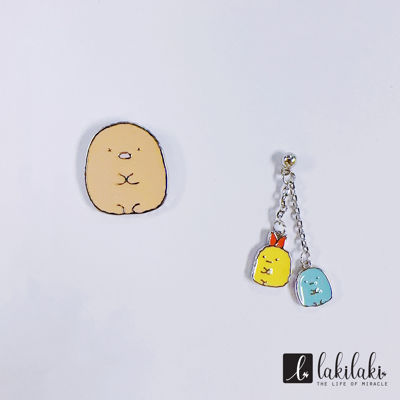 Picture of 角落生物 - 炸豬排純銀925耳針