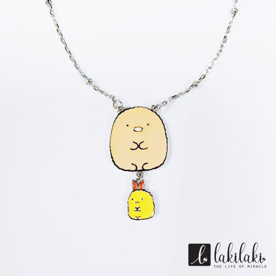 图片 角落生物- 炸豬排純銀925項鏈